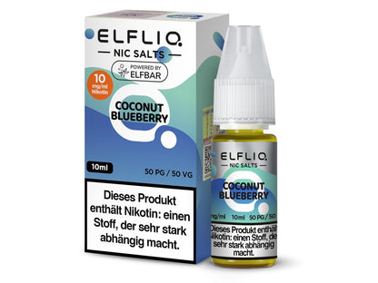 ELFLIQ - Coconut Blueberry - 10ml Fertigliquid (Nikotinsalz)
