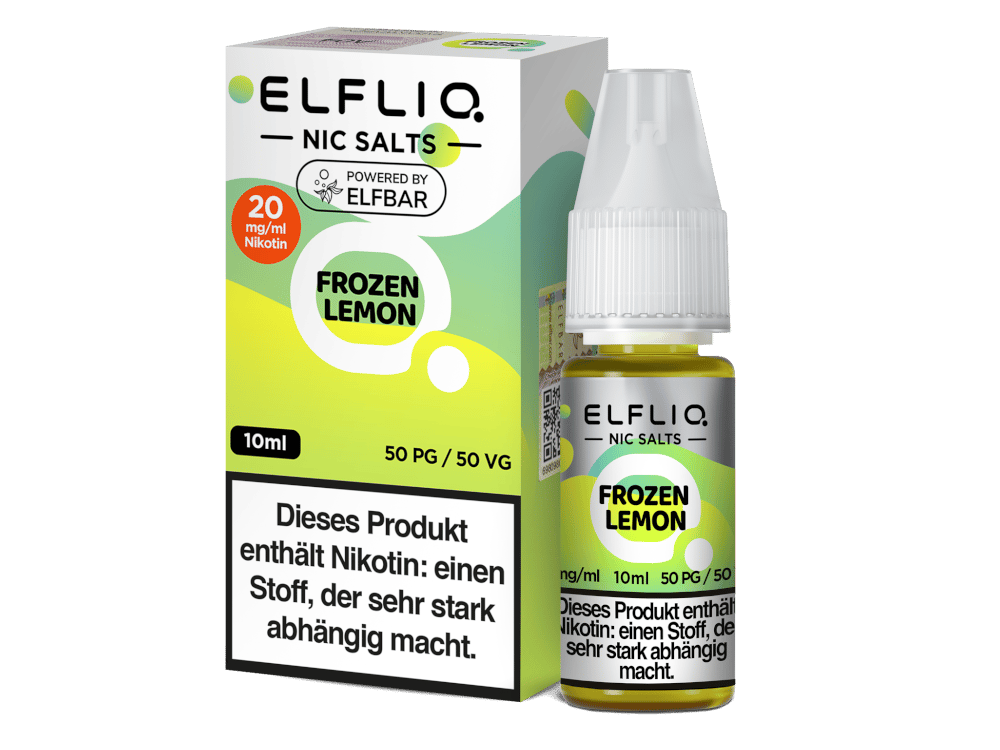ELFLIQ - Frozen Lemon - 10ml Fertigliquid (Nikotinsalz)