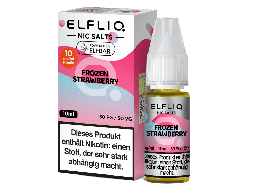 ELFLIQ - Frozen Strawberry - 10ml Fertigliquid (Nikotinsalz)
