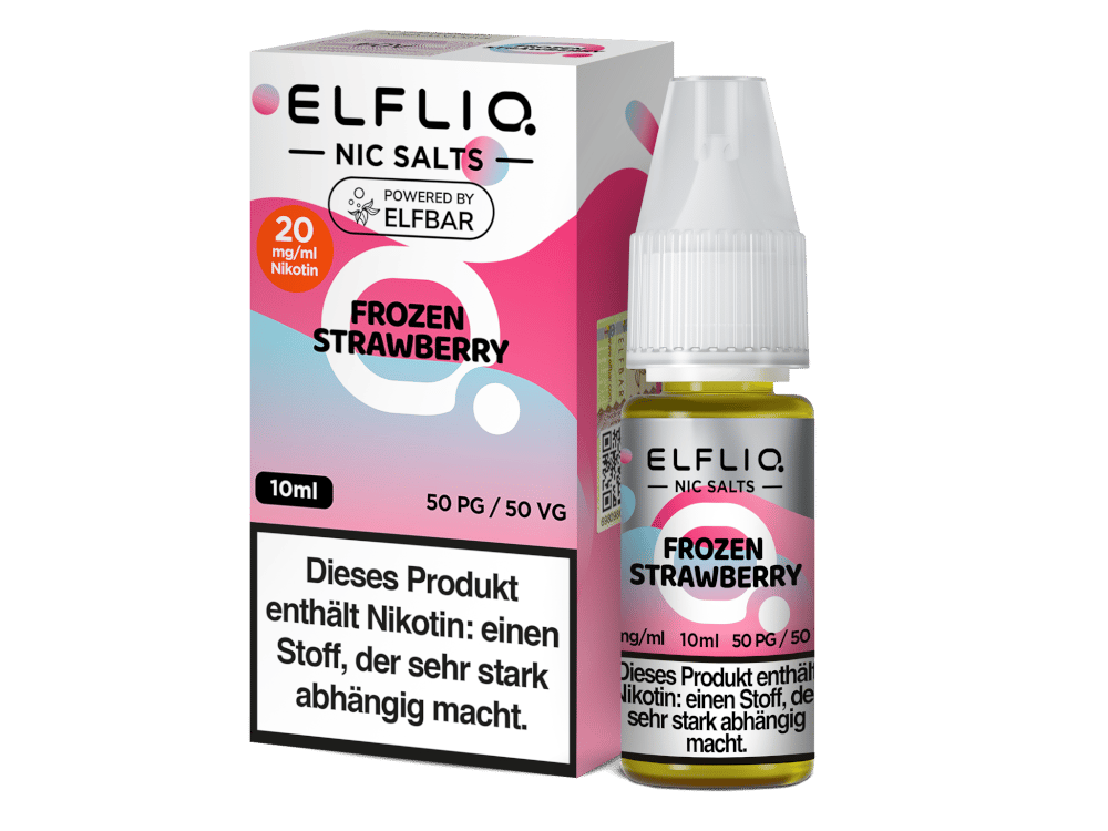 ELFLIQ - Frozen Strawberry - 10ml Fertigliquid (Nikotinsalz)
