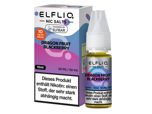 ELFLIQ - Dragon Fruit Blackberry - 10ml Fertigliquid (Nikotinsalz)