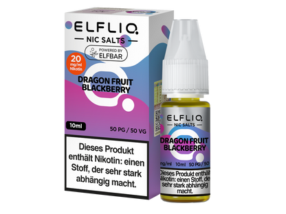 ELFLIQ - Dragon Fruit Blackberry - 10ml Fertigliquid (Nikotinsalz)