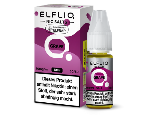 ELFLIQ - Grape - 10ml Fertigliquid (Nikotinsalz)