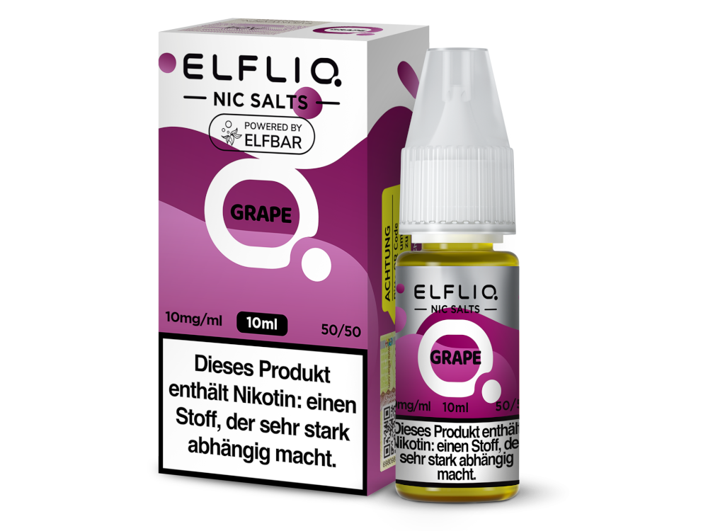 ELFLIQ - Grape - 10ml Fertigliquid (Nikotinsalz)