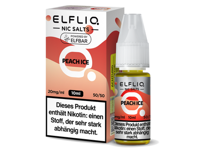 ELFLIQ - Peach Ice - 10ml Fertigliquid (Nikotinsalz)