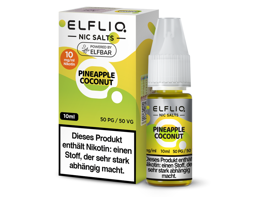 ELFLIQ - Pineapple Coconut - 10ml Fertigliquid (Nikotinsalz)