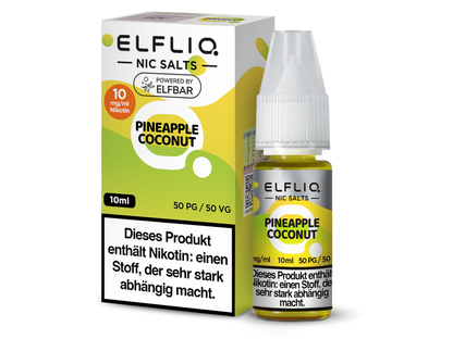 ELFLIQ - Pineapple Coconut - 10ml Fertigliquid (Nikotinsalz)