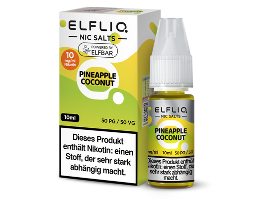ELFLIQ - Pineapple Coconut - 10ml Fertigliquid (Nikotinsalz)