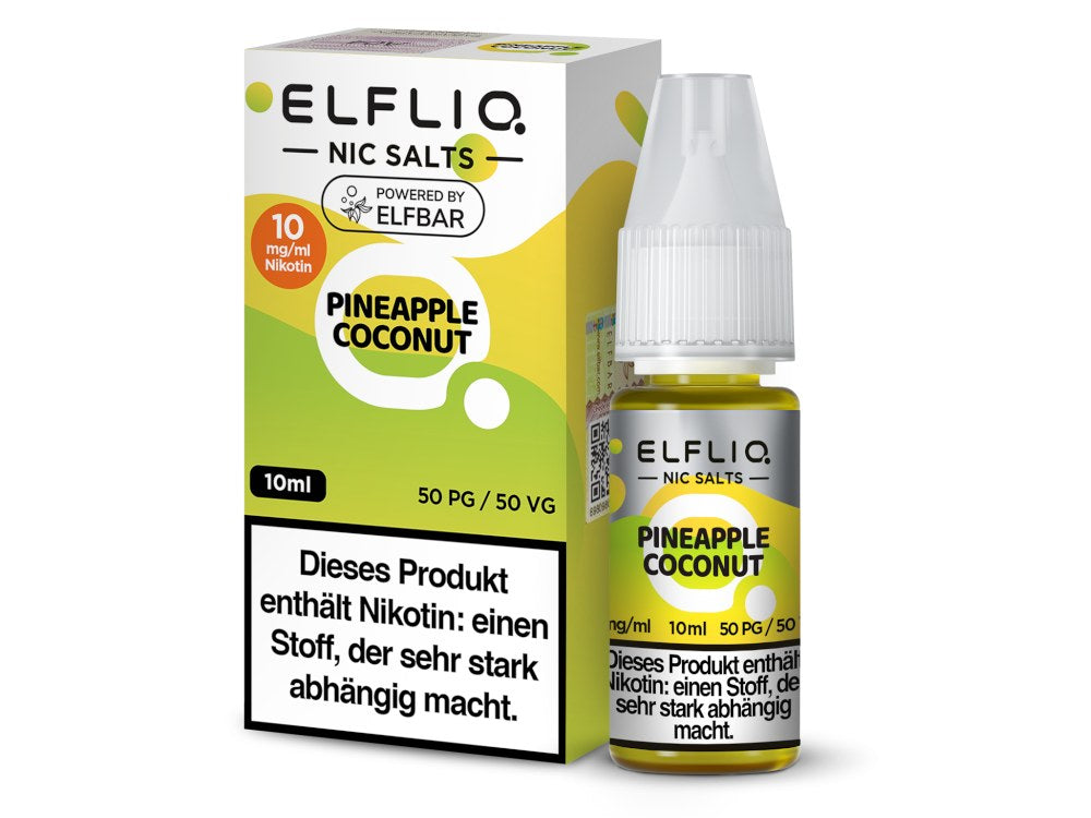 ELFLIQ - Pineapple Coconut - 10ml Fertigliquid (Nikotinsalz)