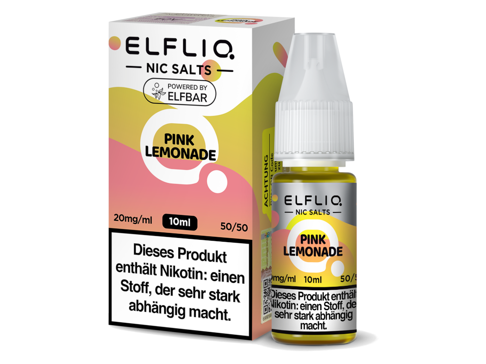 ELFLIQ - Pink Lemonade - 10ml Fertigliquid (Nikotinsalz)