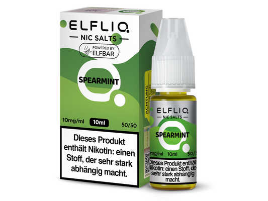 ELFLIQ - Spearmint - 10ml Fertigliquid (Nikotinsalz)