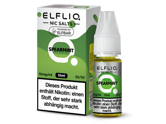ELFLIQ - Spearmint - 10ml Fertigliquid (Nikotinsalz)