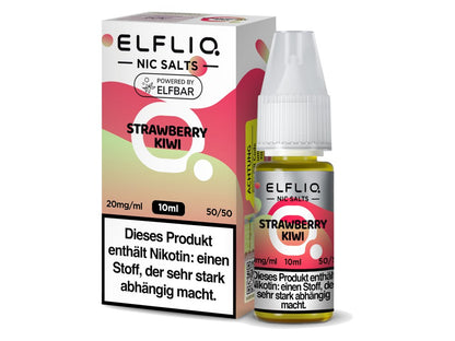ELFLIQ - Strawberry Kiwi - 10ml Fertigliquid (Nikotinsalz)