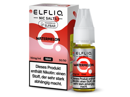 ELFLIQ - Watermelon - 10ml Fertigliquid (Nikotinsalz)