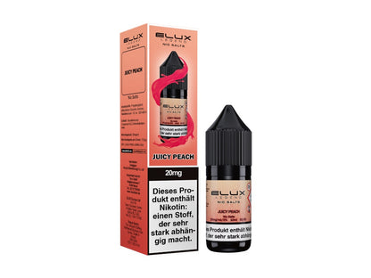 Elux - Juicy Peach - 10ml Fertigliquid (Nikotinsalz)
