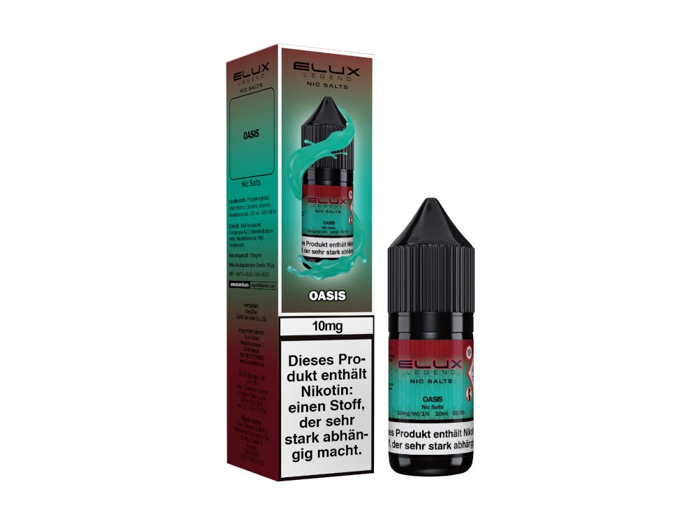 Elux - Oasis - 10ml Fertigliquid (Nikotinsalz)