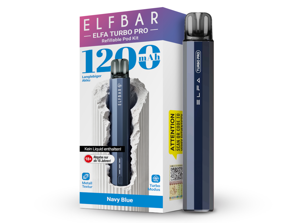 Elf Bar - ELFA Turbo Pro - E-Zigaretten Set