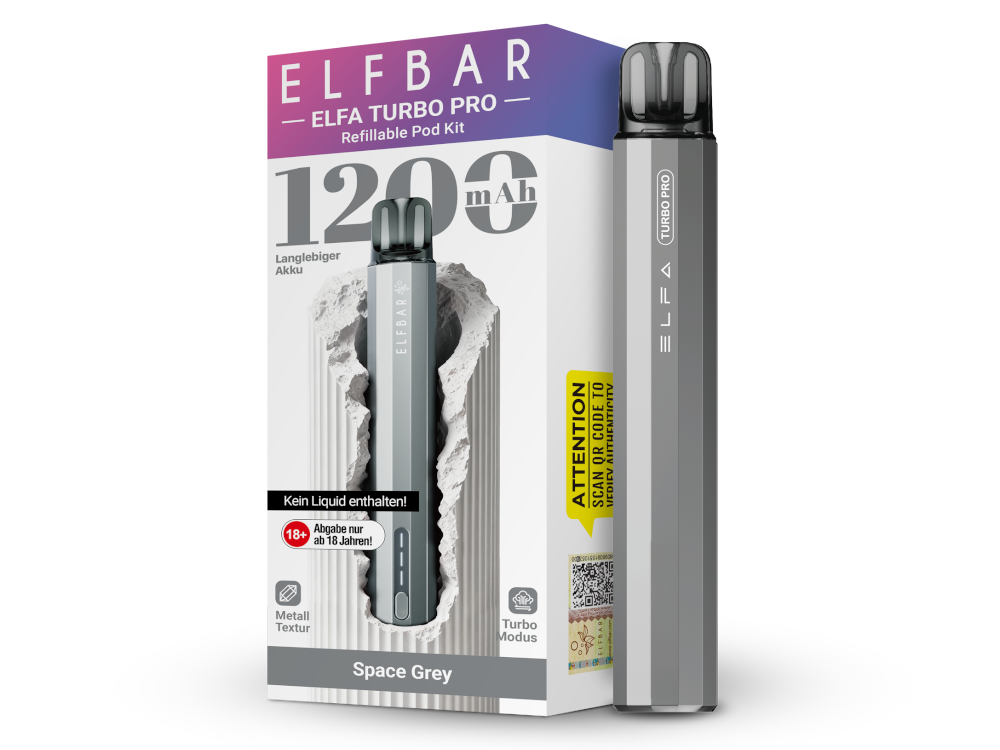 Elf Bar - ELFA Turbo Pro - E-Zigaretten Set