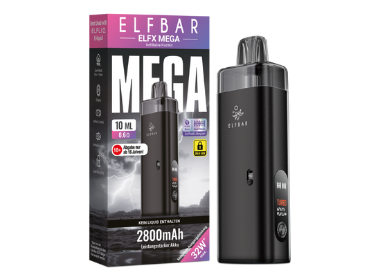 Elfbar - Elfx Mega - E-Zigaretten Set