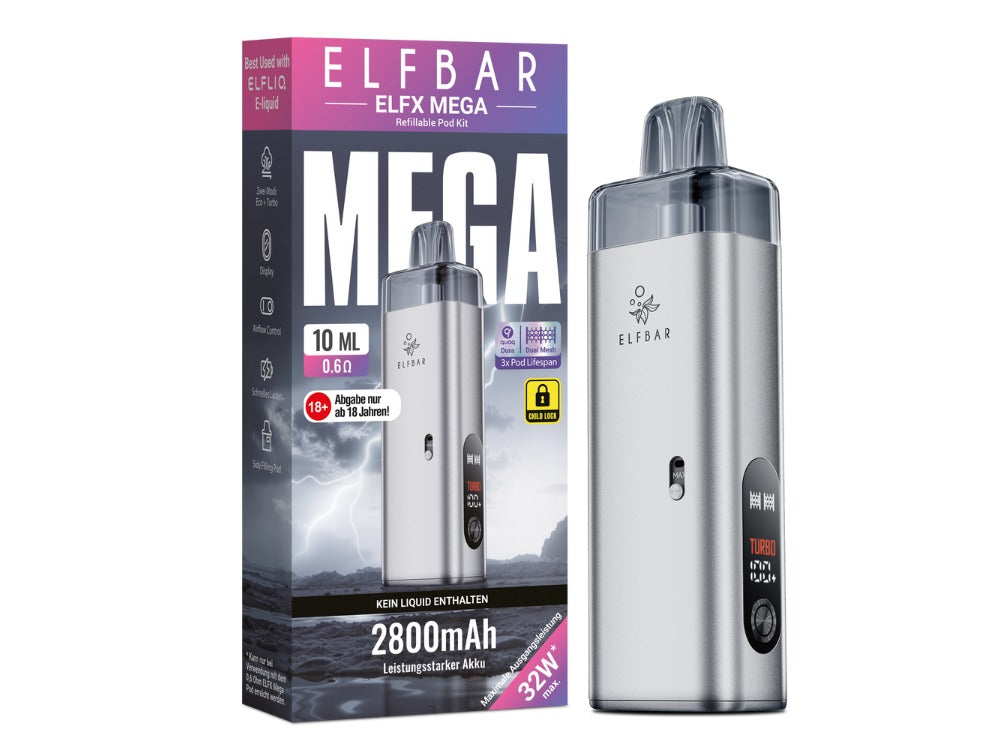 Elfbar - Elfx Mega - E-Zigaretten Set