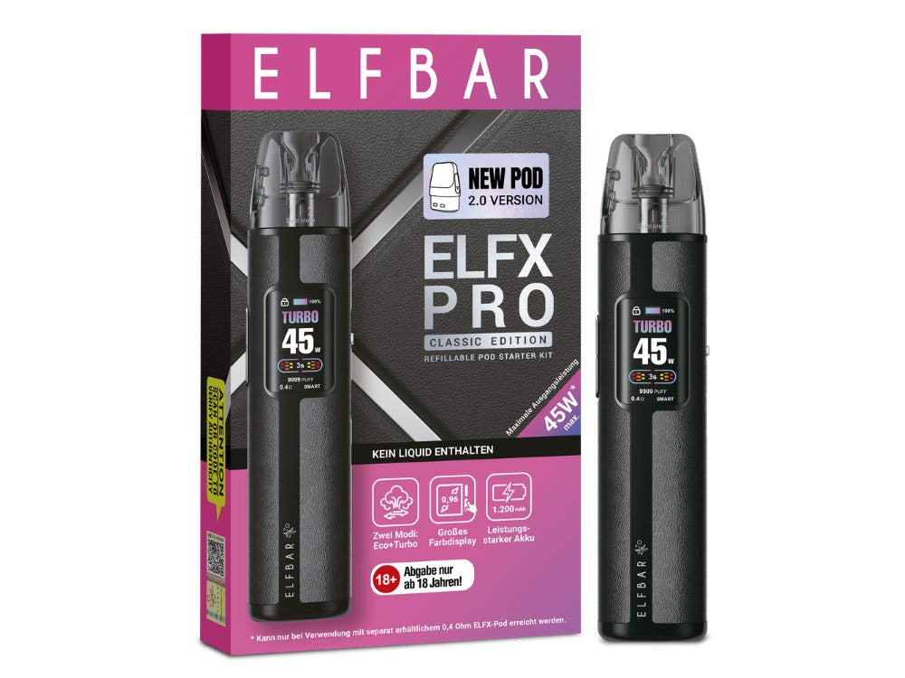 Elf Bar - ELFX Pro Classic Edition - E-Zigaretten Set