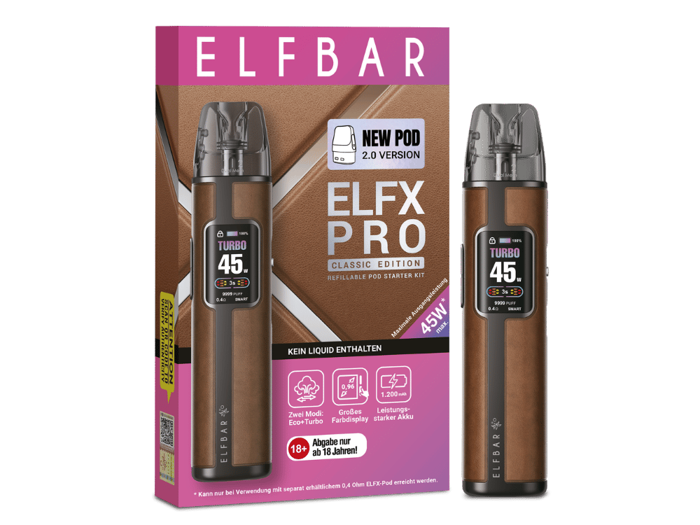 Elf Bar - ELFX Pro Classic Edition - E-Zigaretten Set
