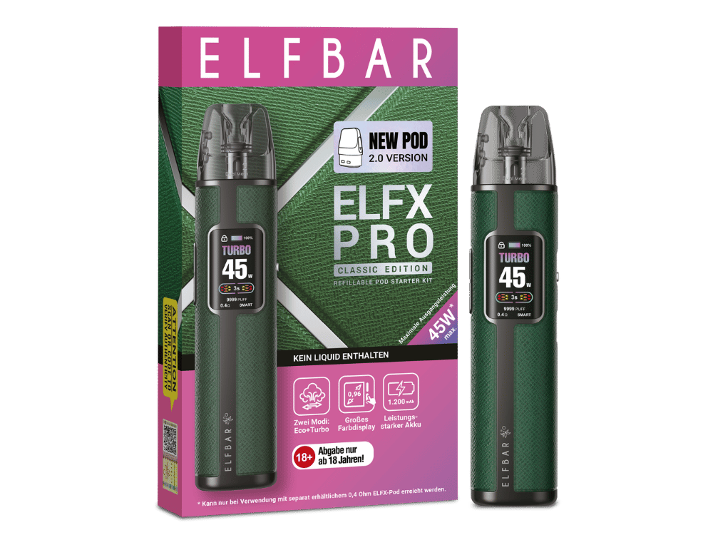 Elf Bar - ELFX Pro Classic Edition - E-Zigaretten Set