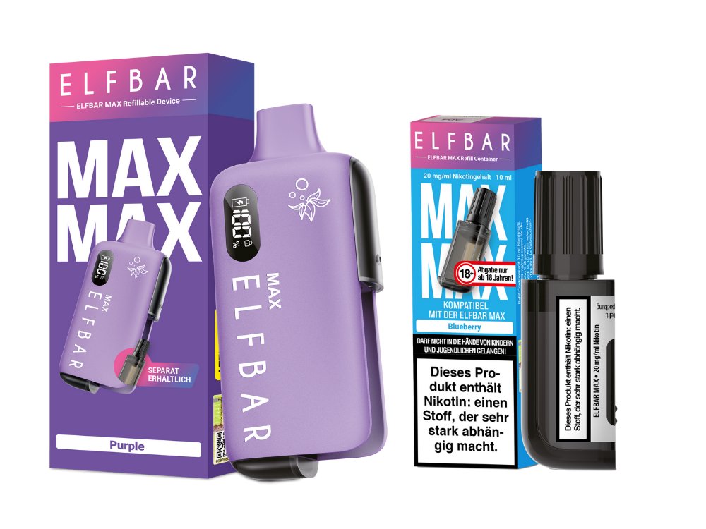 Elf Bar - MAX - 10ml Refill Container