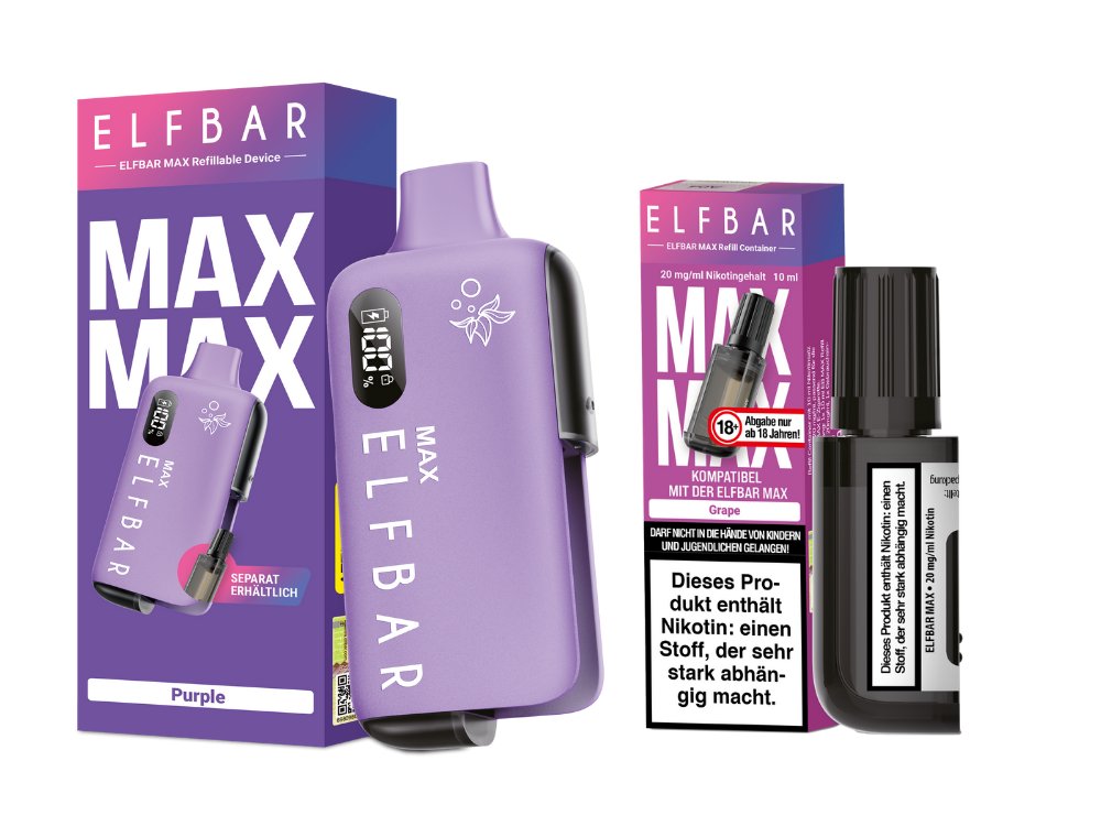 Elf Bar - MAX - 10ml Refill Container