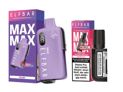 Elf Bar - MAX - 10ml Refill Container
