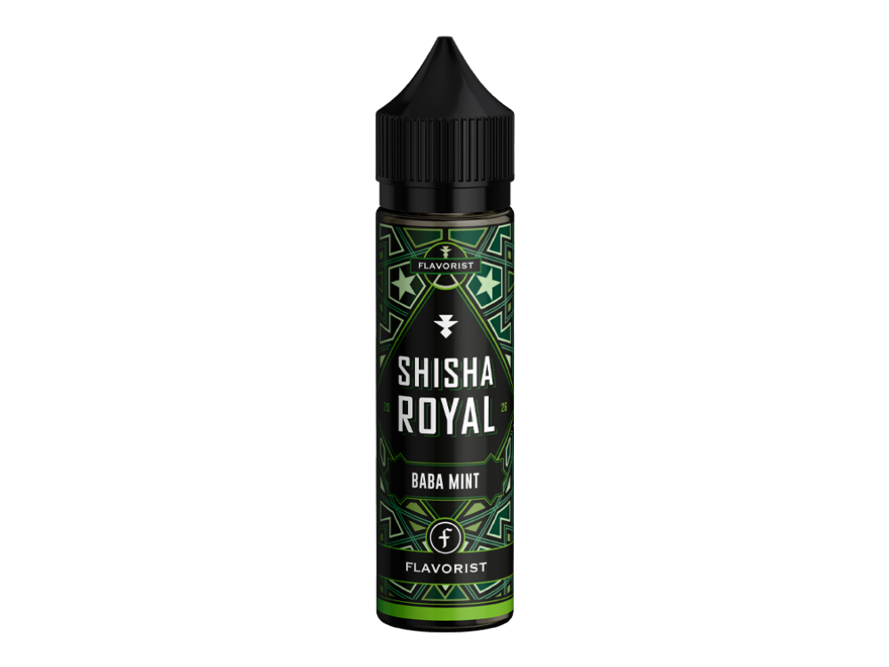 Flavorist - Shisha Royal - Baba Mint - Longfill Aroma 10ml (60ml Flasche)