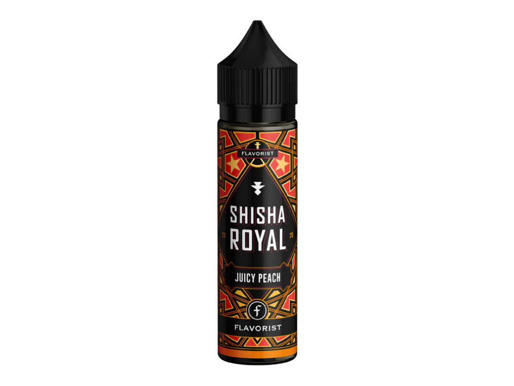Flavorist - Shisha Royal - Juicy Peach - Longfill Aroma 10ml (60ml Flasche)