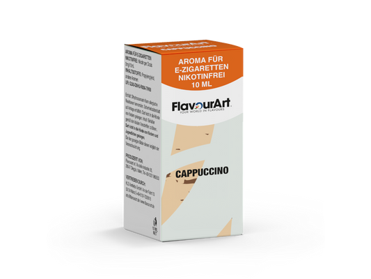 FlavourArt - Cappuccino - Konzentrat Aroma 10ml (10ml Flasche)
