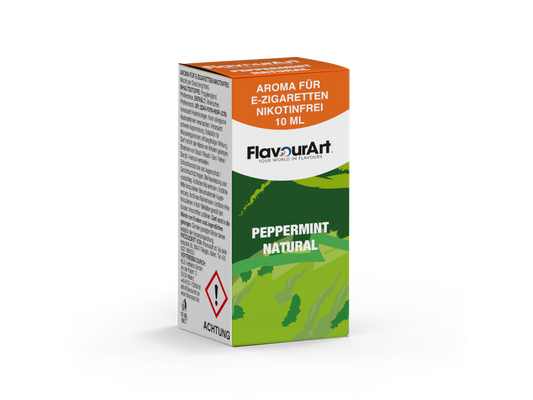 FlavourArt - Peppermint Natural - Konzentrat Aroma 10ml (10ml Flasche)