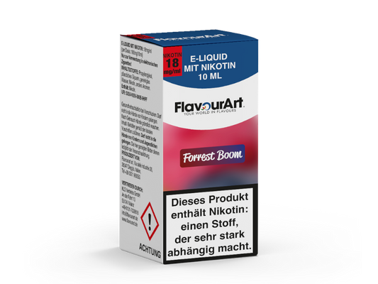 FlavourArt - Forrest Boom - 10ml Fertigliquid (Nikotin)