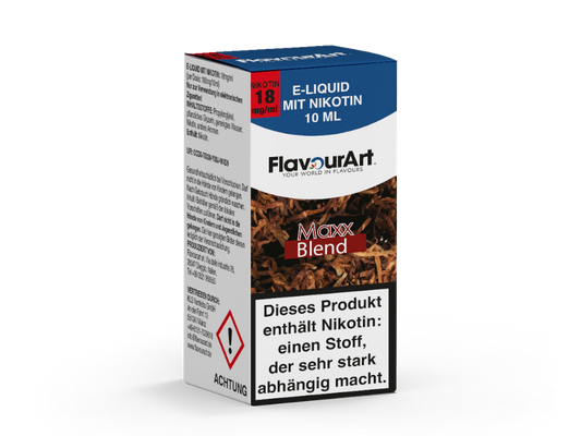 FlavourArt - Maxx-Blend - 10ml Fertigliquid (Nikotin)