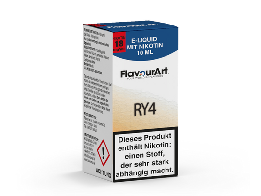 FlavourArt - RY4 - 10ml Fertigliquid (Nikotin)