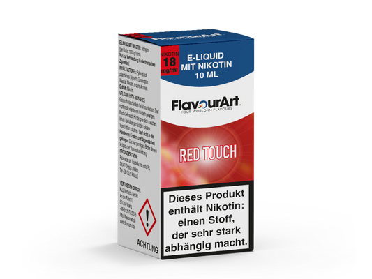 FlavourArt - Red Touch - 10ml Fertigliquid (Nikotin)