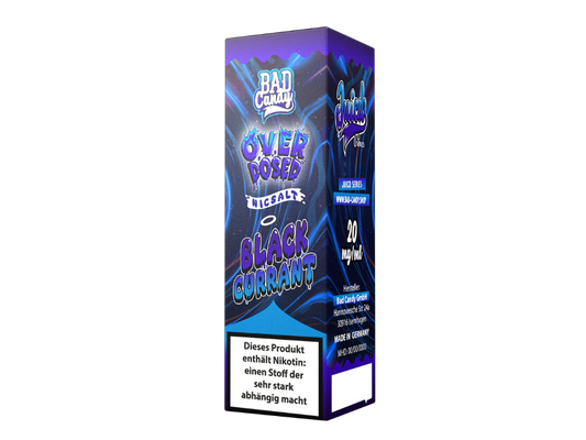 Bad Candy Liquids - Juicd - Blackcurrant - 10ml Fertigliquid (Nikotinsalz)