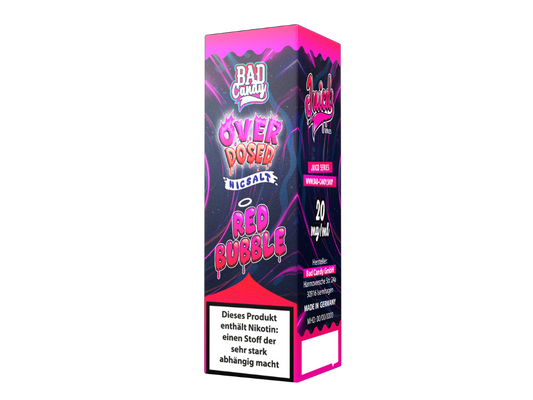 Bad Candy Liquids - Juicd - Red Bubble - 10ml Fertigliquid (Nikotinsalz)