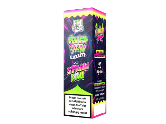 Bad Candy Liquids - Juicd - Straw Kiwi - 10ml Fertigliquid (Nikotinsalz)
