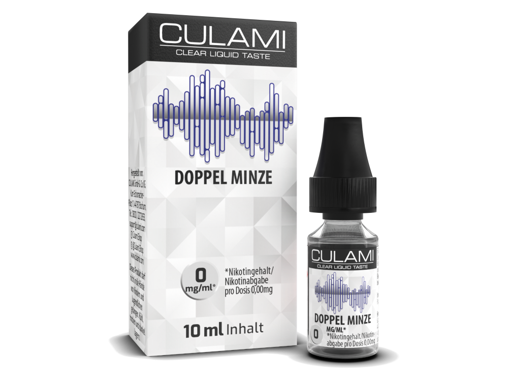 Culami - Double Mint - 10ml Ready-to-Equip (Nicotine-Free/Nicotine)