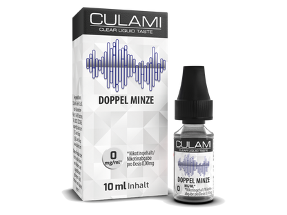 Culami - Double Mint - 10ml Ready-to-Equip (Nicotine-Free/Nicotine)