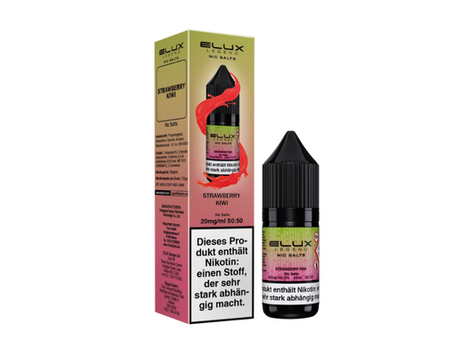 Elux - Strawberry Kiwi - 10ml Fertigliquid (Nikotinsalz)