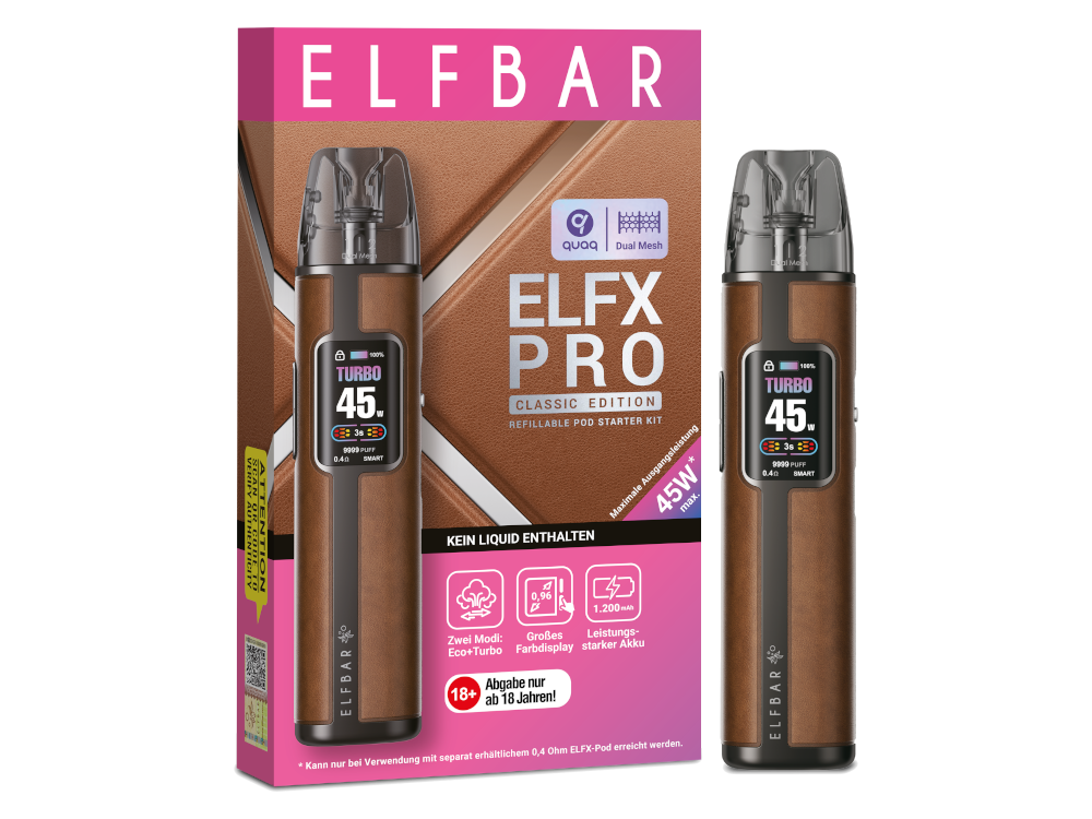 Elfbar - Elfx Pro - E-cigarette set