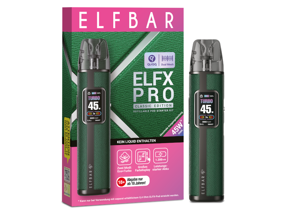 Elfbar - Elfx Pro - E-cigarette set
