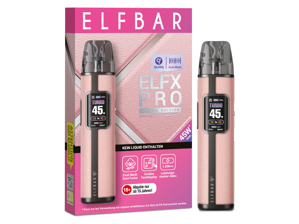 Elfbar - Elfx Pro - E-cigarette set