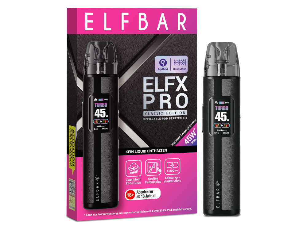 Elfbar - Elfx Pro - E-cigarette set