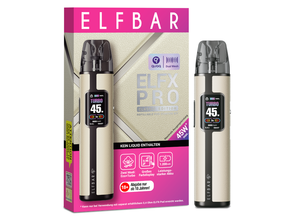 Elfbar - Elfx Pro - E-cigarette set