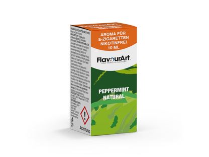 FlavourArt - Peppermint Natural - Konzentrat Aroma 10ml (10ml Flasche)